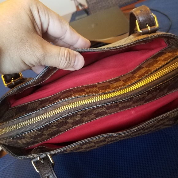 SOLD@!Auth. Louis Vuitton Dam. Ebene Belem MM Hand - Picture 2 of 14